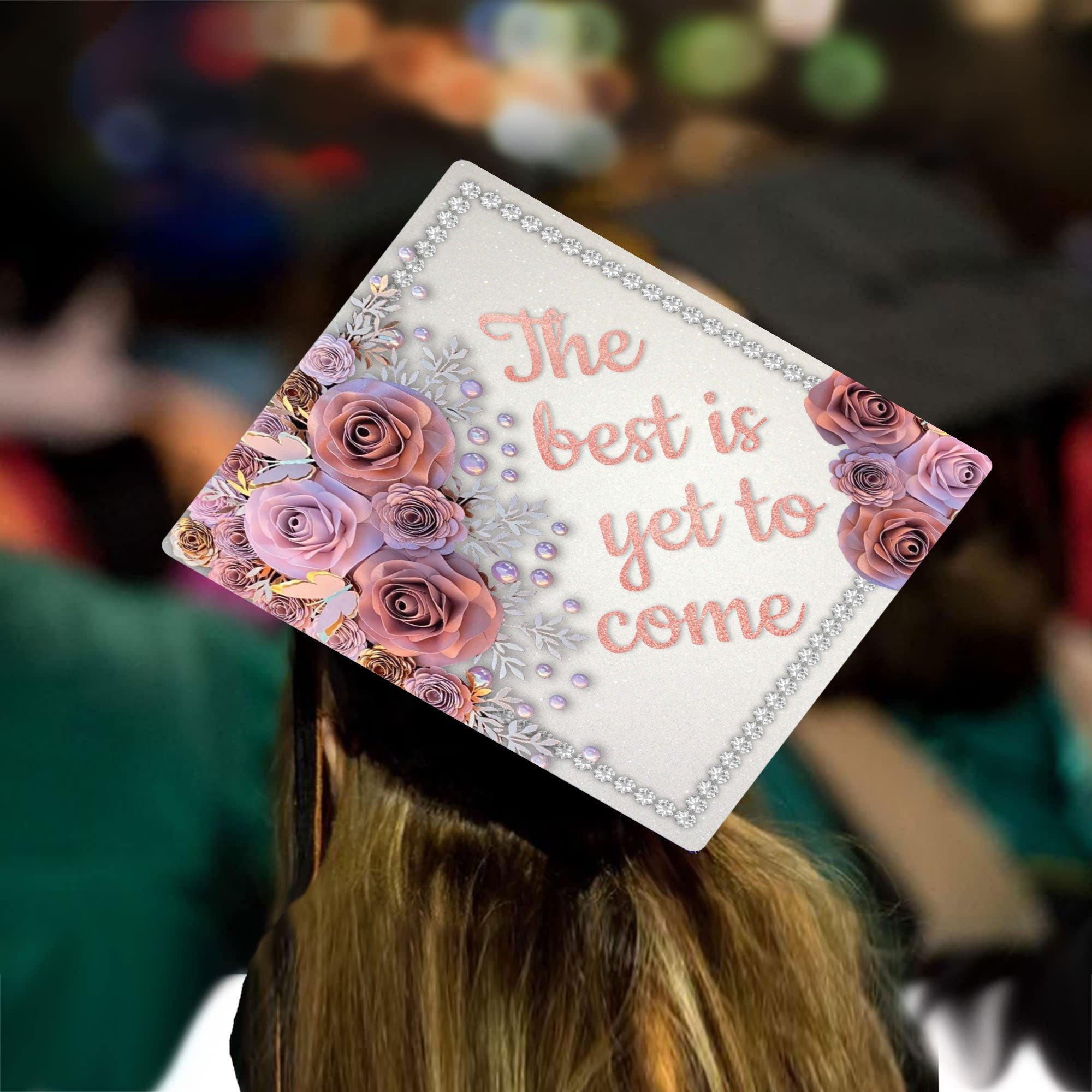 Best Is Yet to Come Grad Cap Tassel Topper