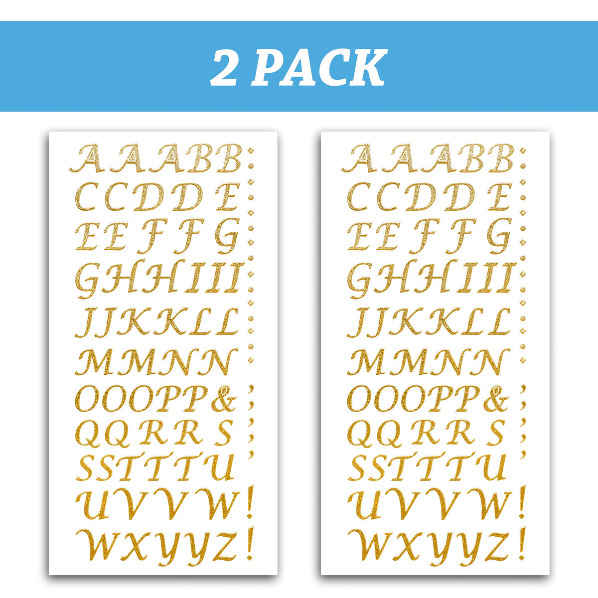 Peel and Stick Glitter Alphabet Letter Stickers for Grad Cap - Assorte –  Tassel Toppers - Professionally Decorated Grad Caps